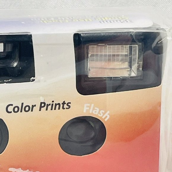 Single Use 35mm Indoor Outdoor Camera 27 Film Exposures Disposable Flash Button - Picture 4 of 8